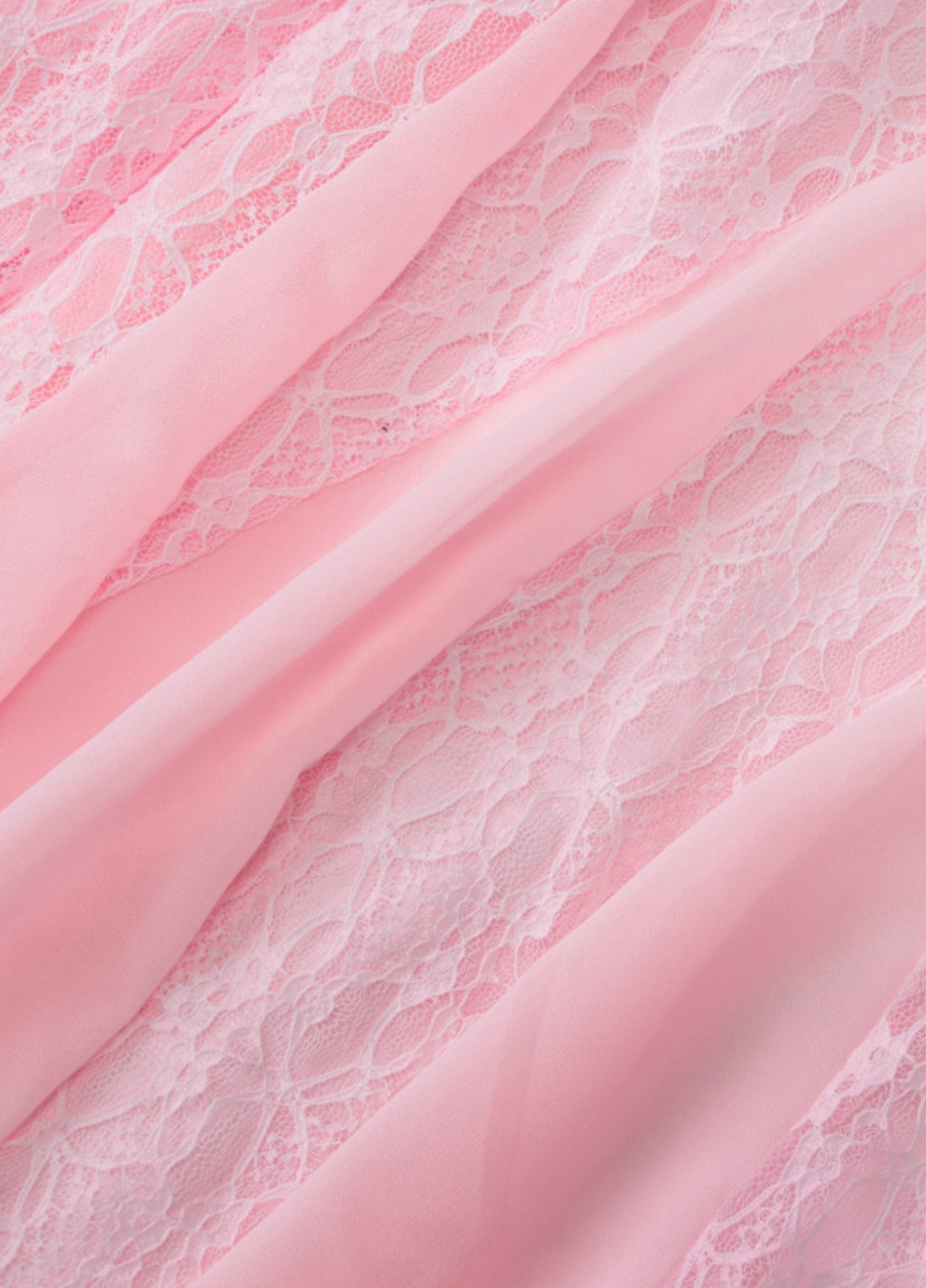 Amoura Lace Maxi Dress - Pink