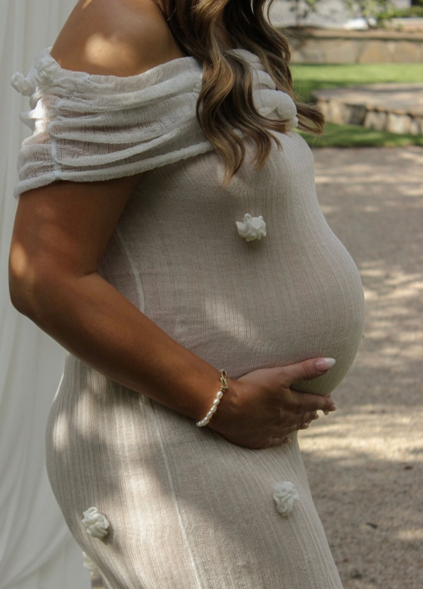 Celestine Knit Maxi Dress - Ivory