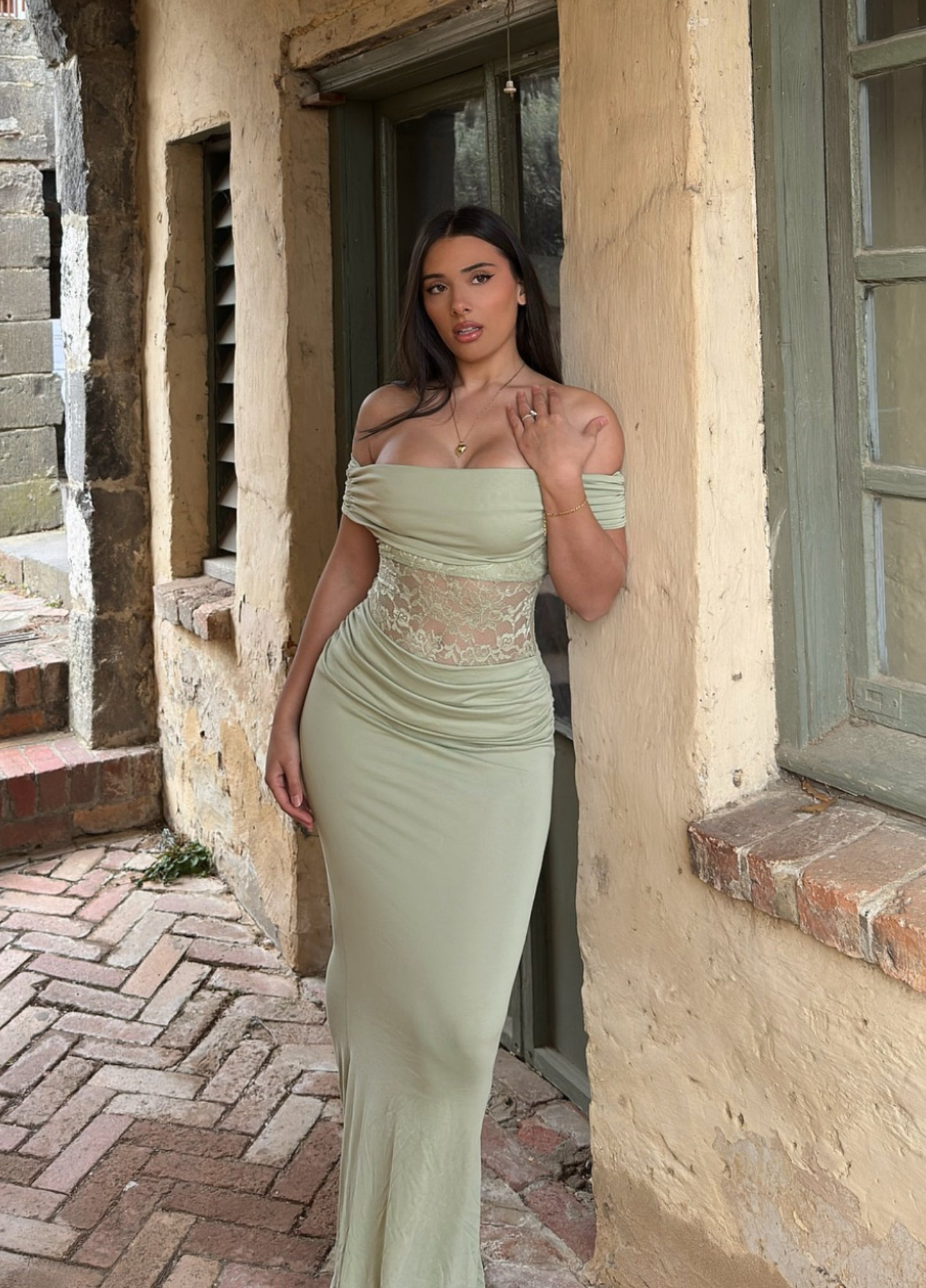 Ivy Maxi Dress - Green