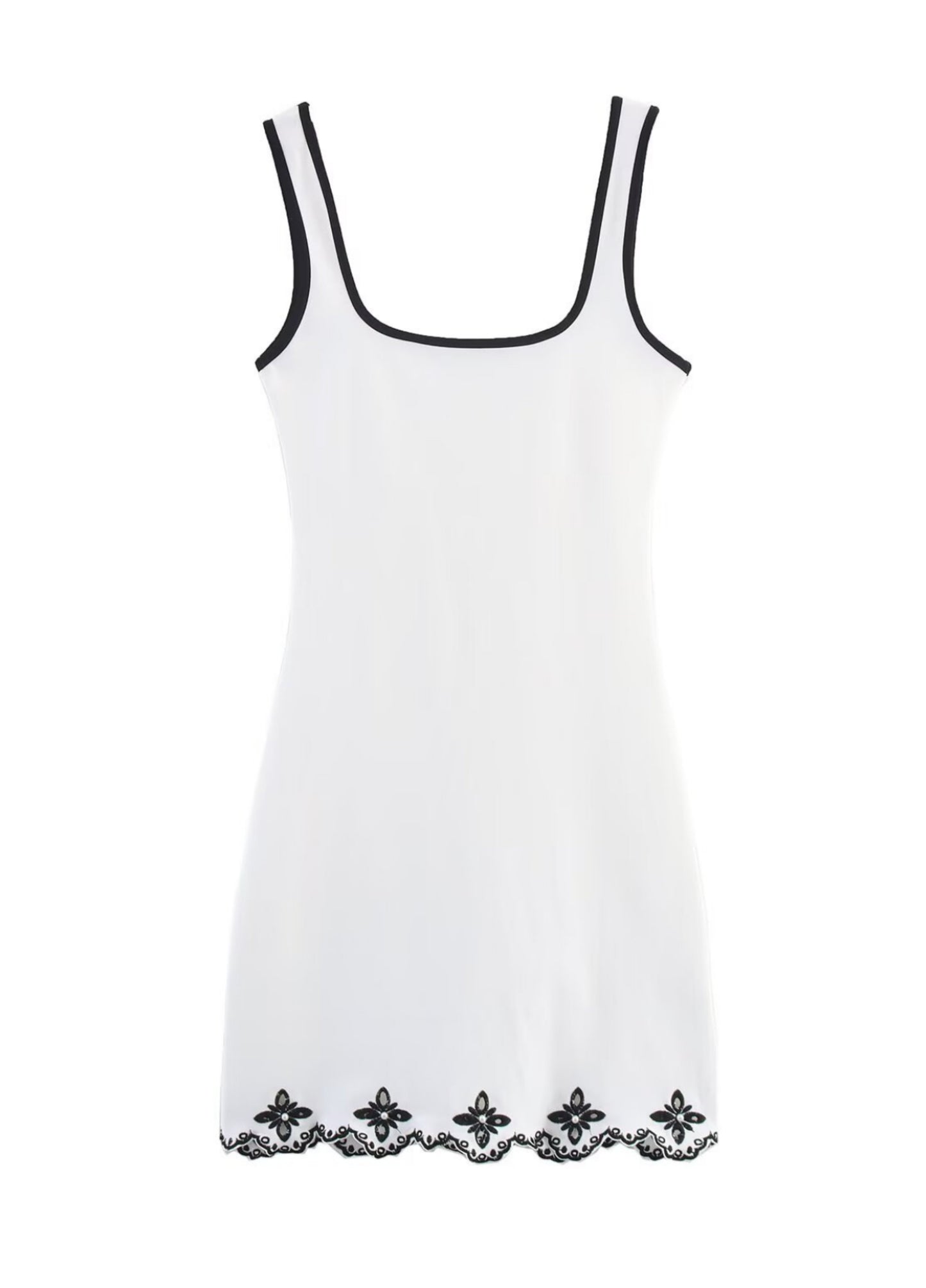 Liora Pearl Mini Dress - White