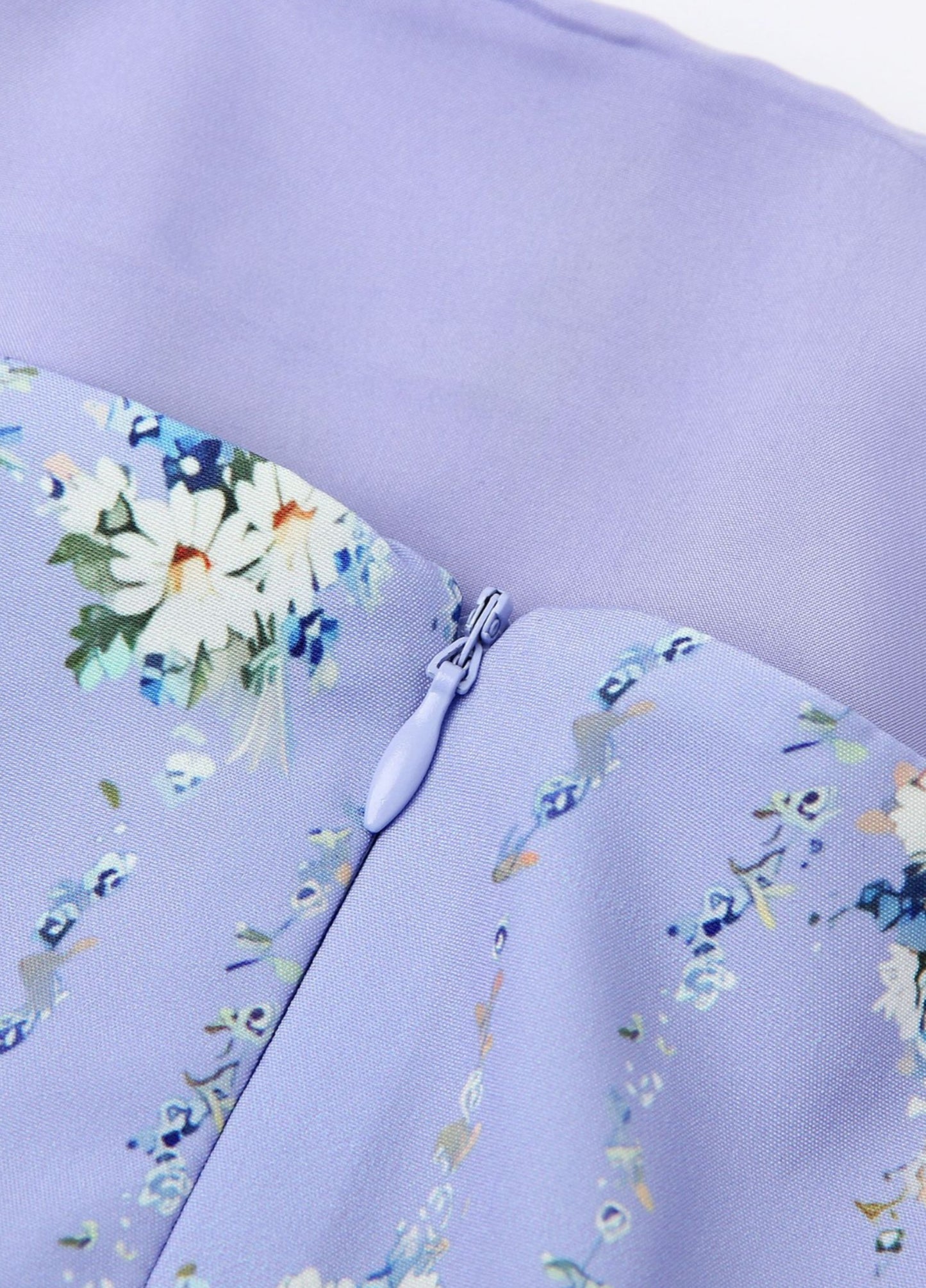 Seraphina Midi Dress - Classic Blue Floral