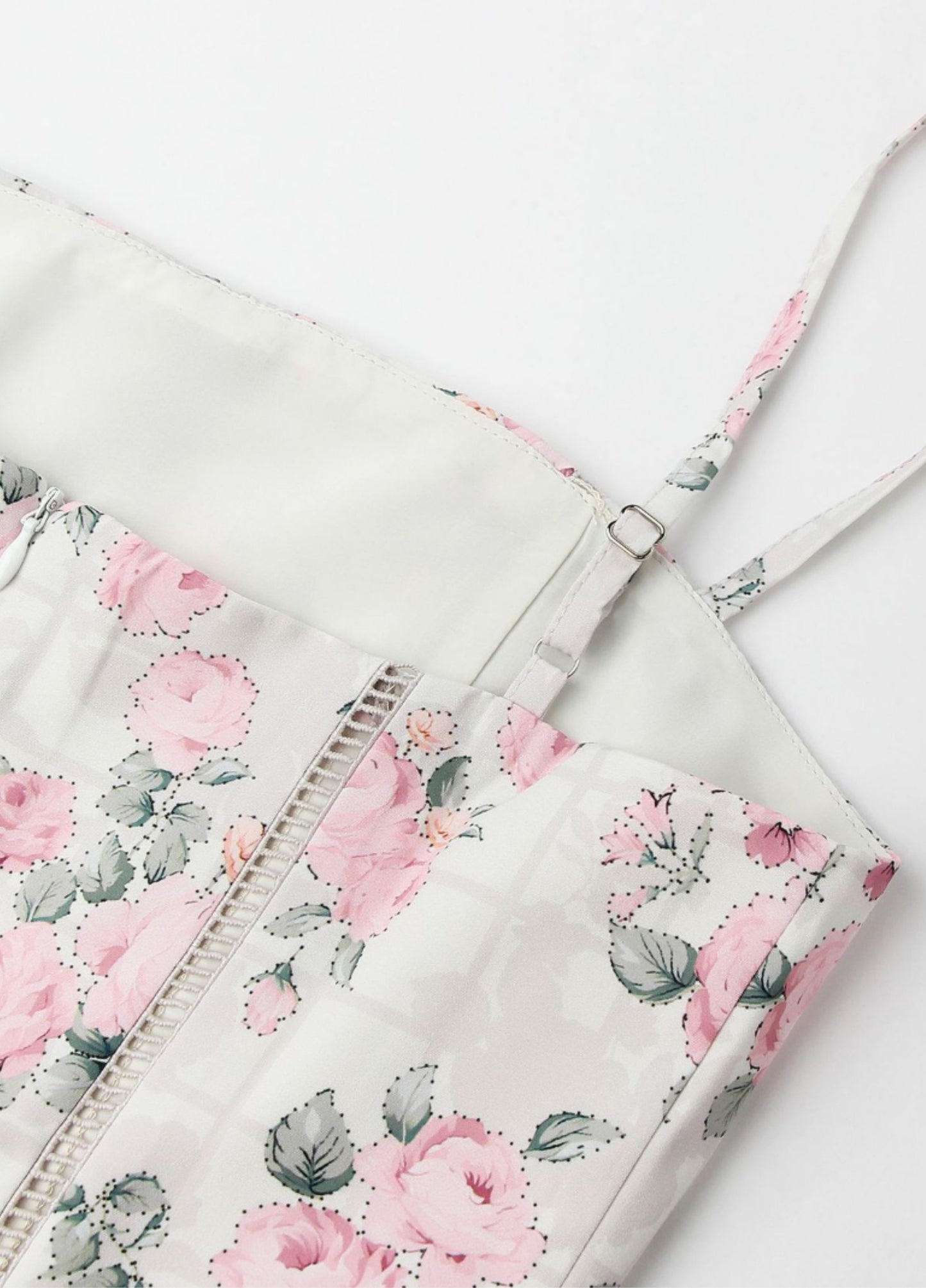 Seraphina Midi Dress - Cream Floral