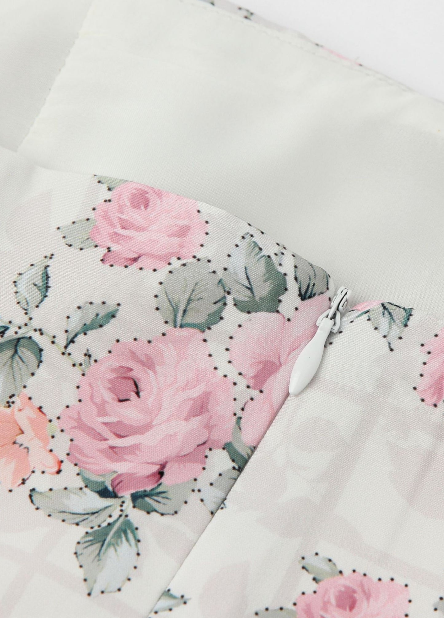 Seraphina Midi Dress - Cream Floral