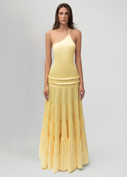 Adeline Maxi Dress - Yellow