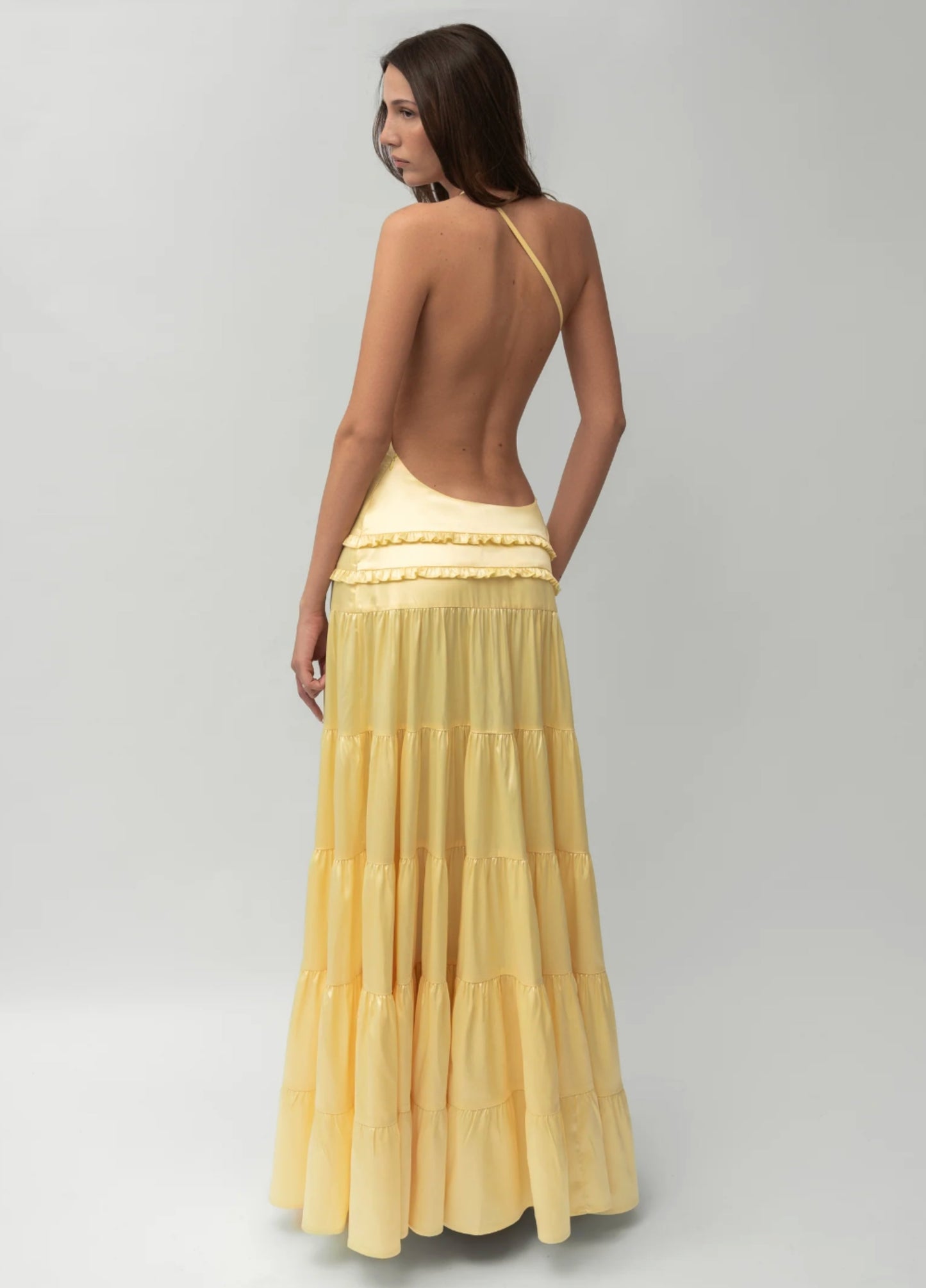 Adeline Maxi Dress - Yellow