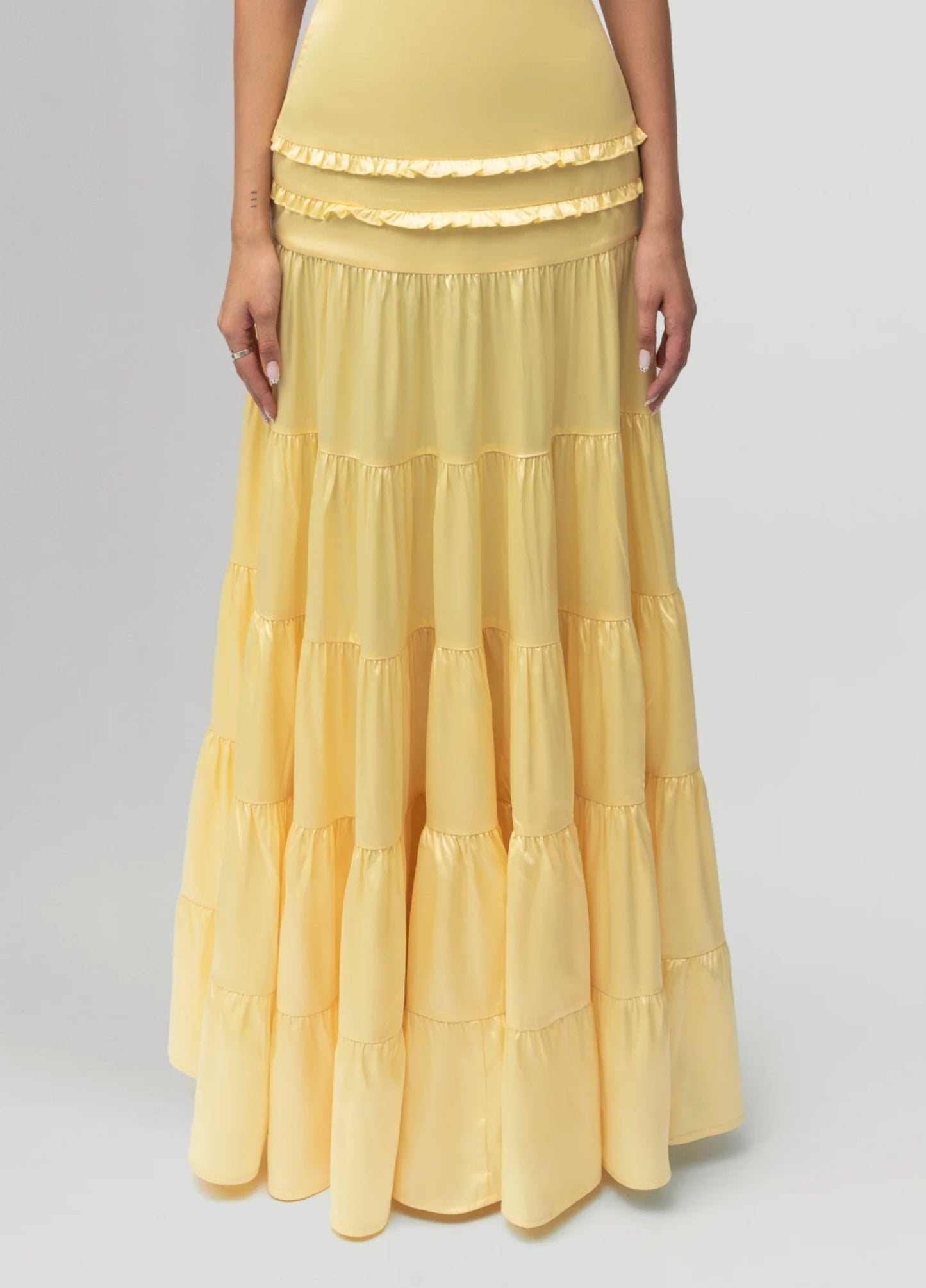 Adeline Maxi Dress - Yellow