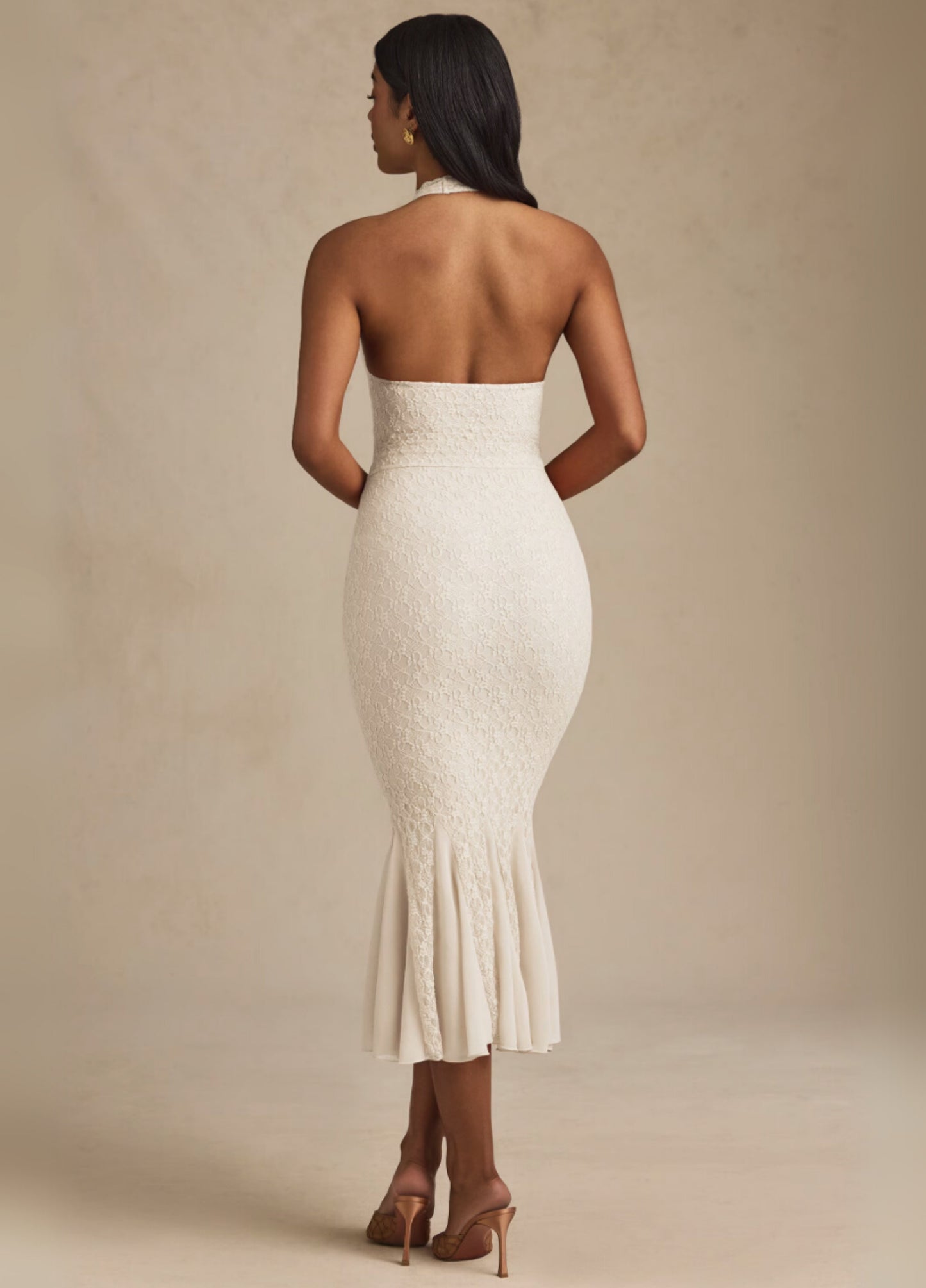 Anastasia Corset Maxi Dress - Ivory