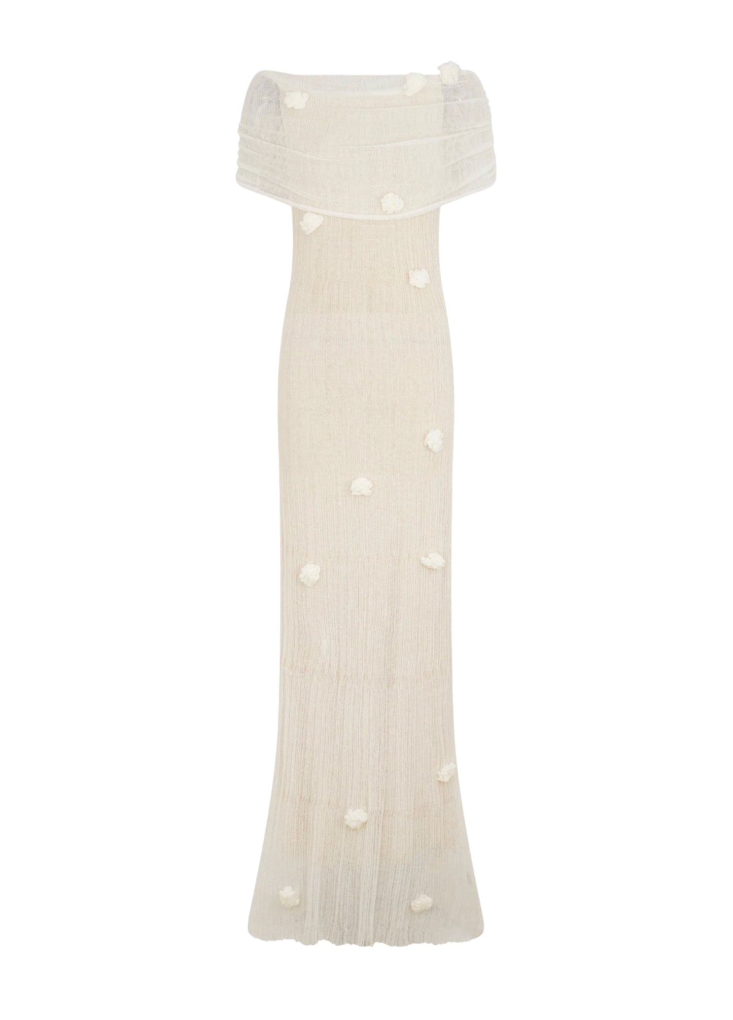 Celestine Knit Maxi Dress - Ivory