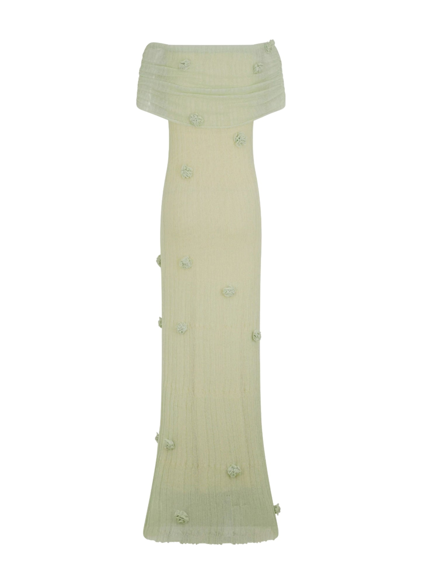 Celestine Knit Maxi Dress - Sage Green