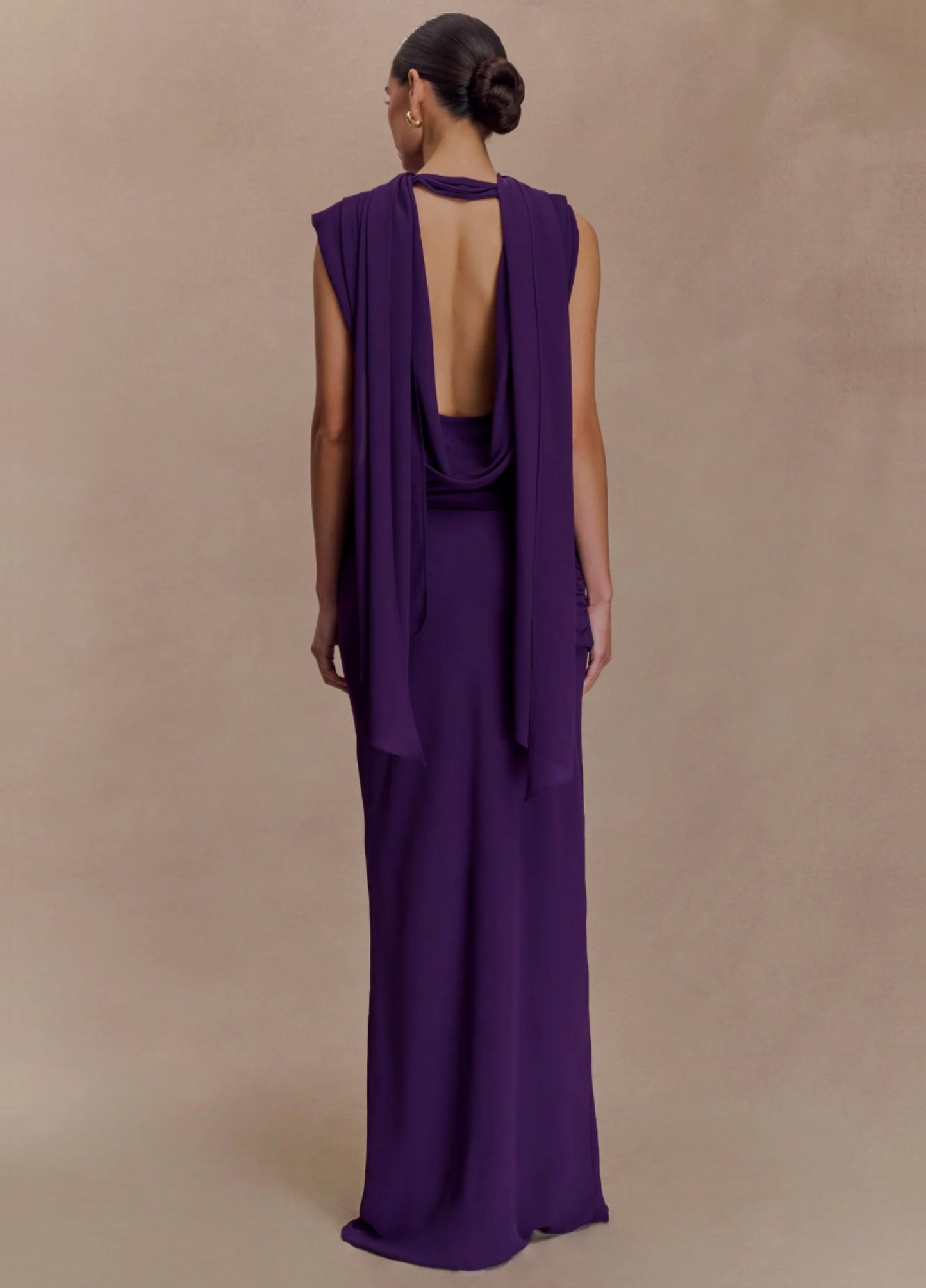 Colette Maxi Dress - Puprle