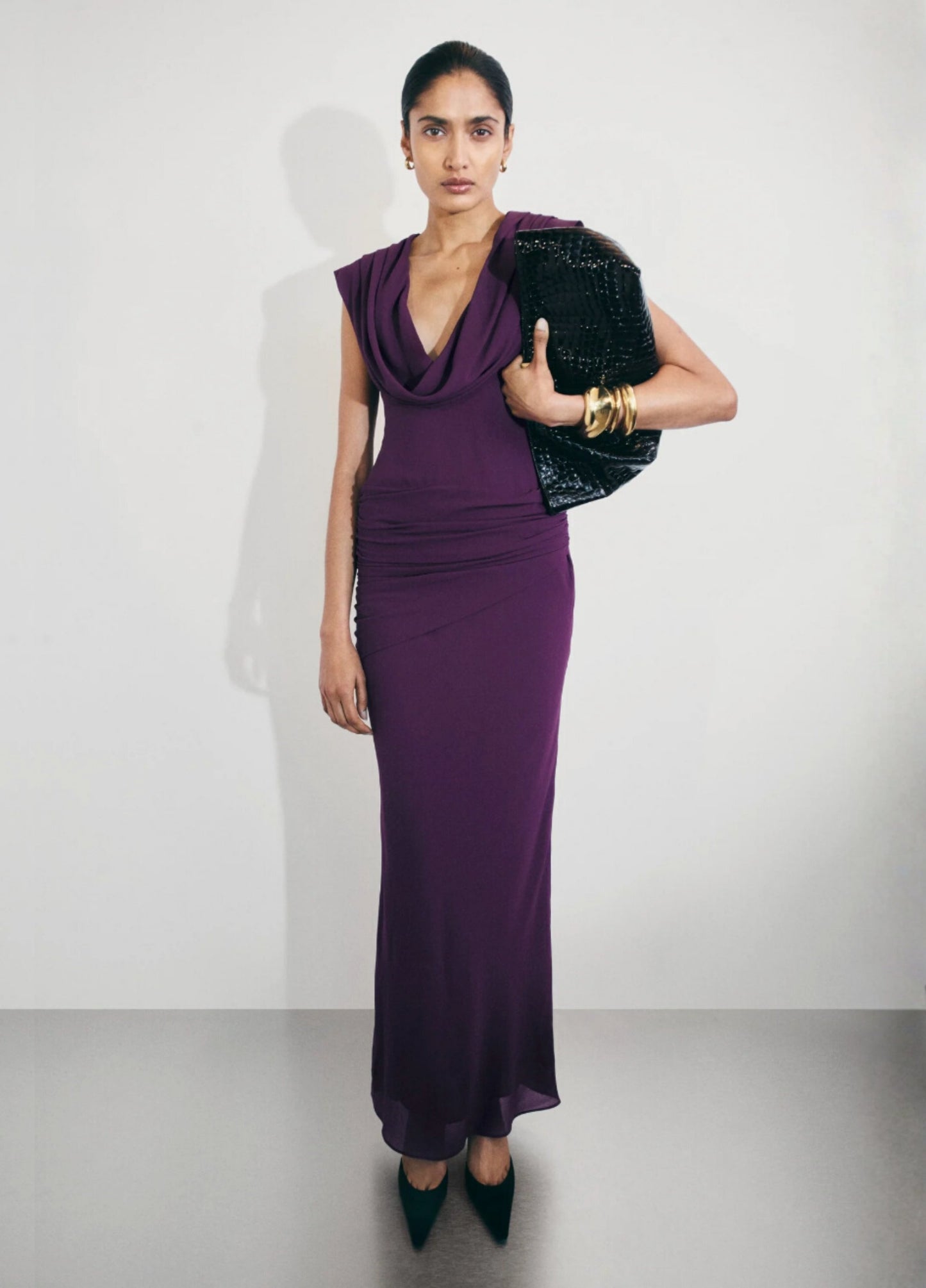 Colette Maxi Dress - Puprle