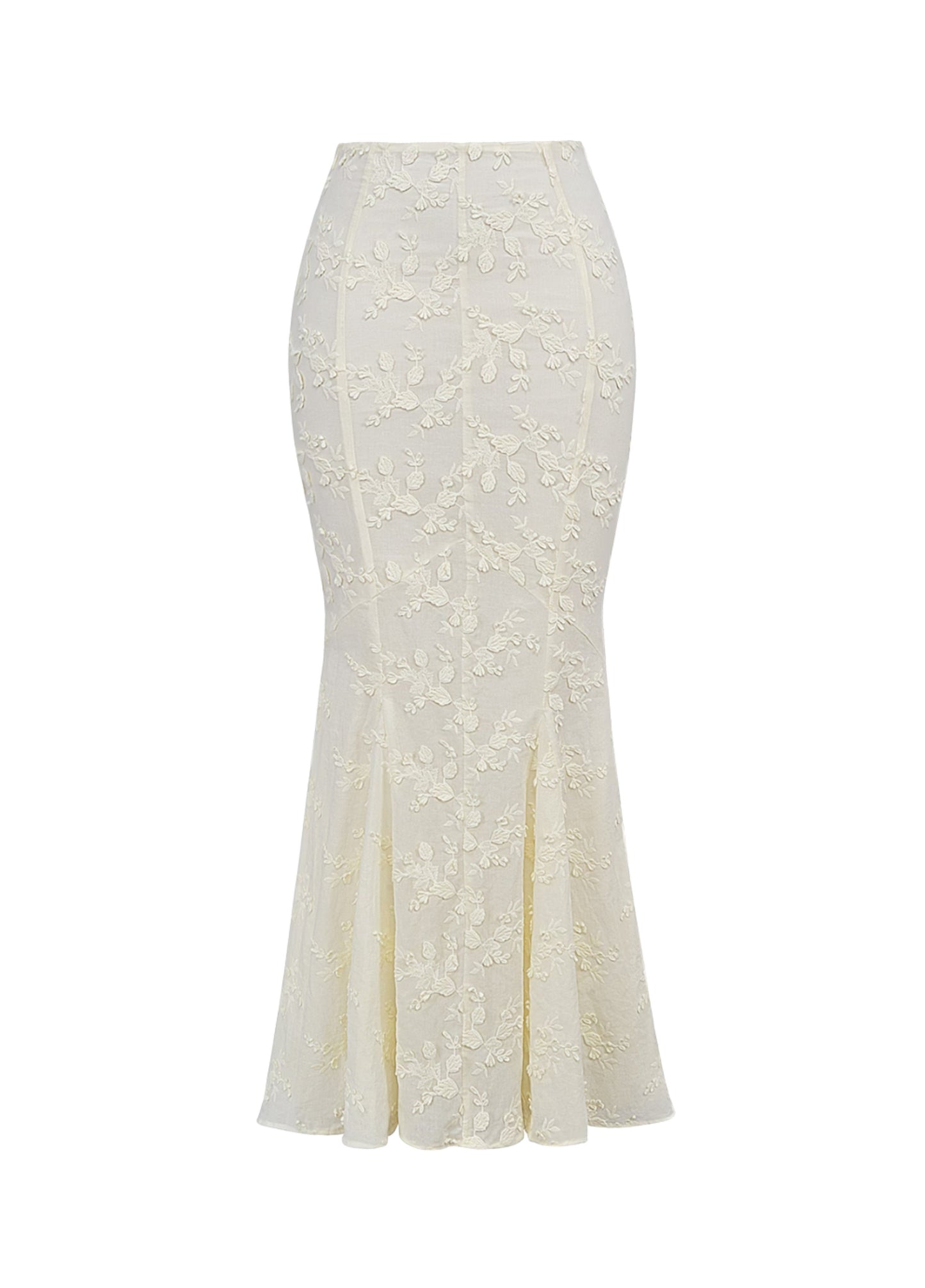 Evelisse Corset and Maxi Skirt Set - Ivory