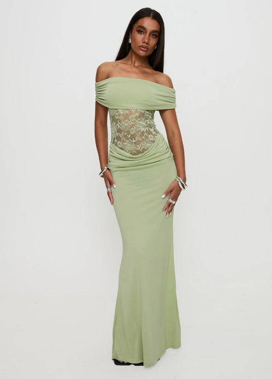 Ivy Maxi Dress - Green
