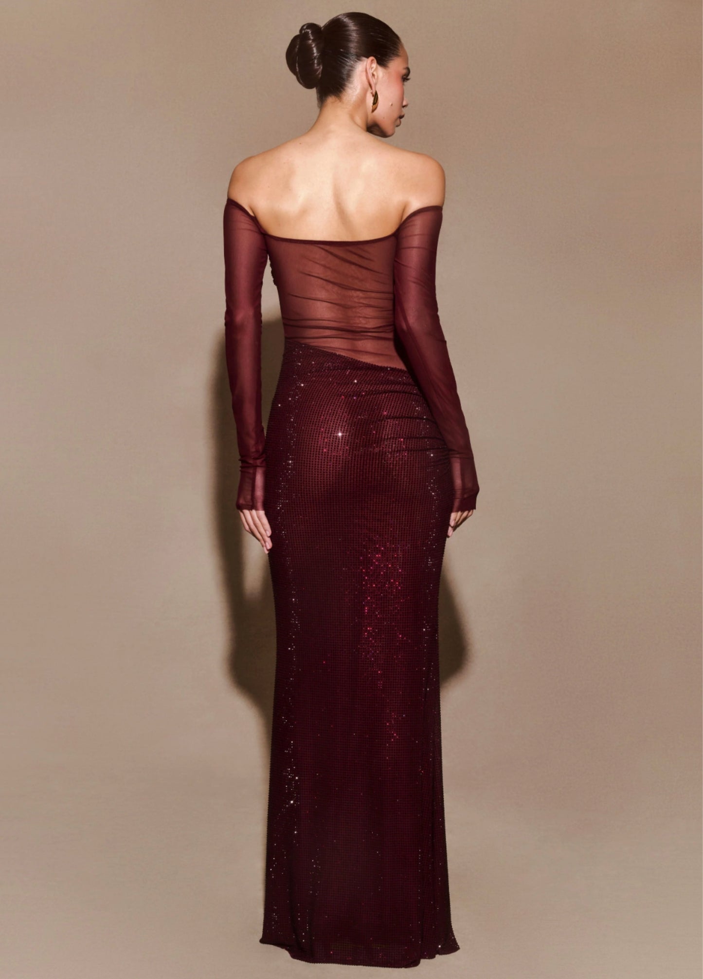 Maeve Maxi Dress - Wine