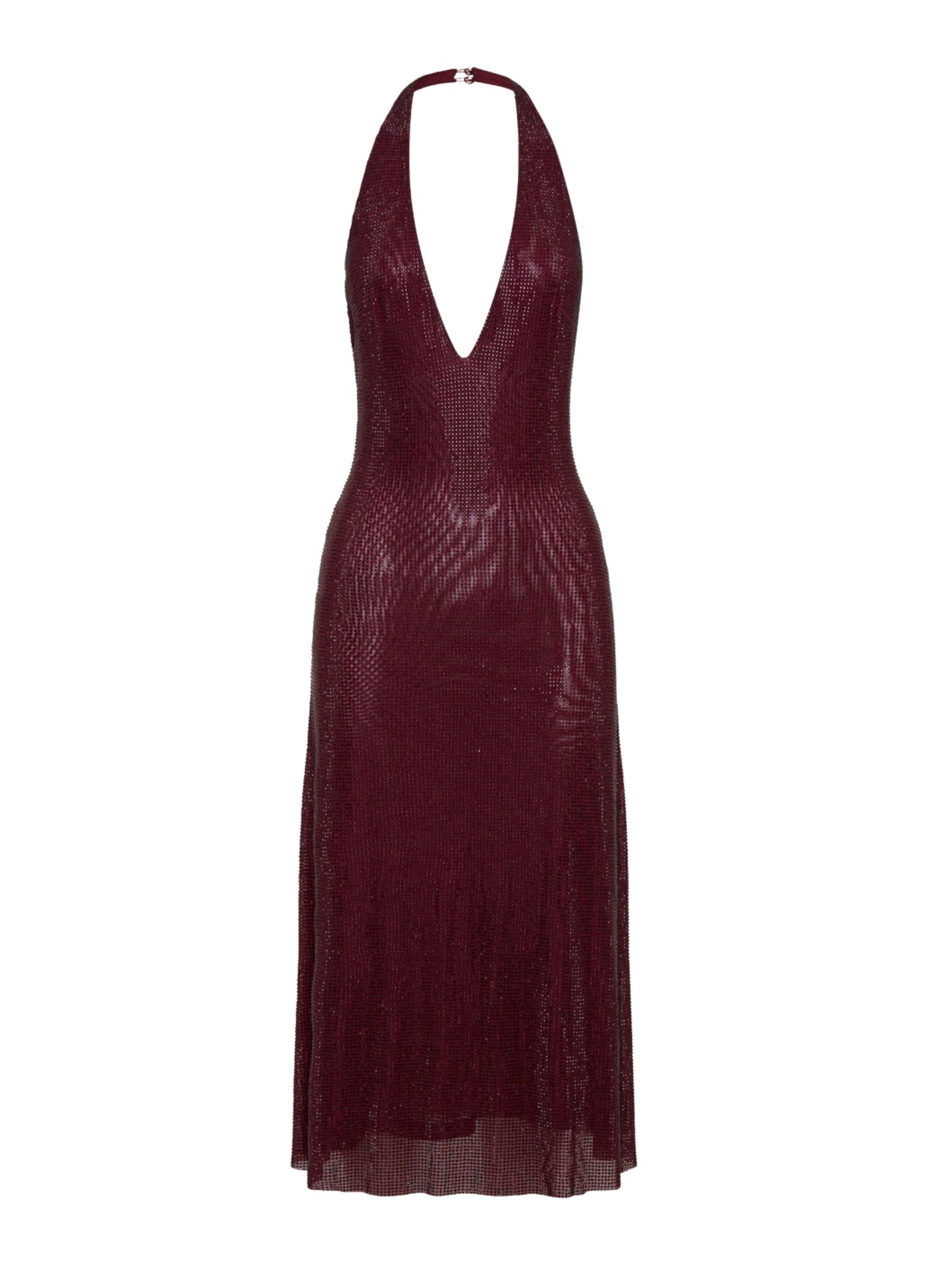 Marais Midi Dress - Wine