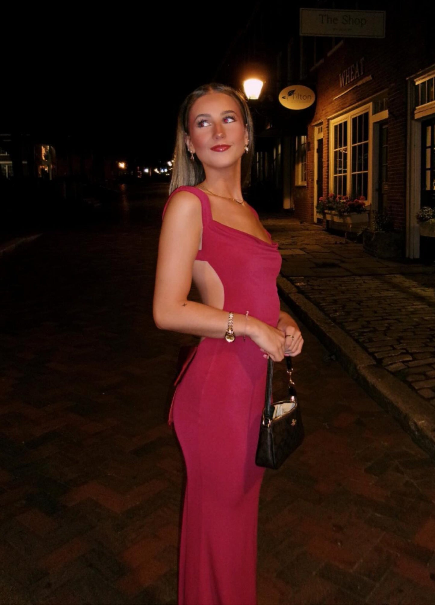 Marina Maxi Dress - Red