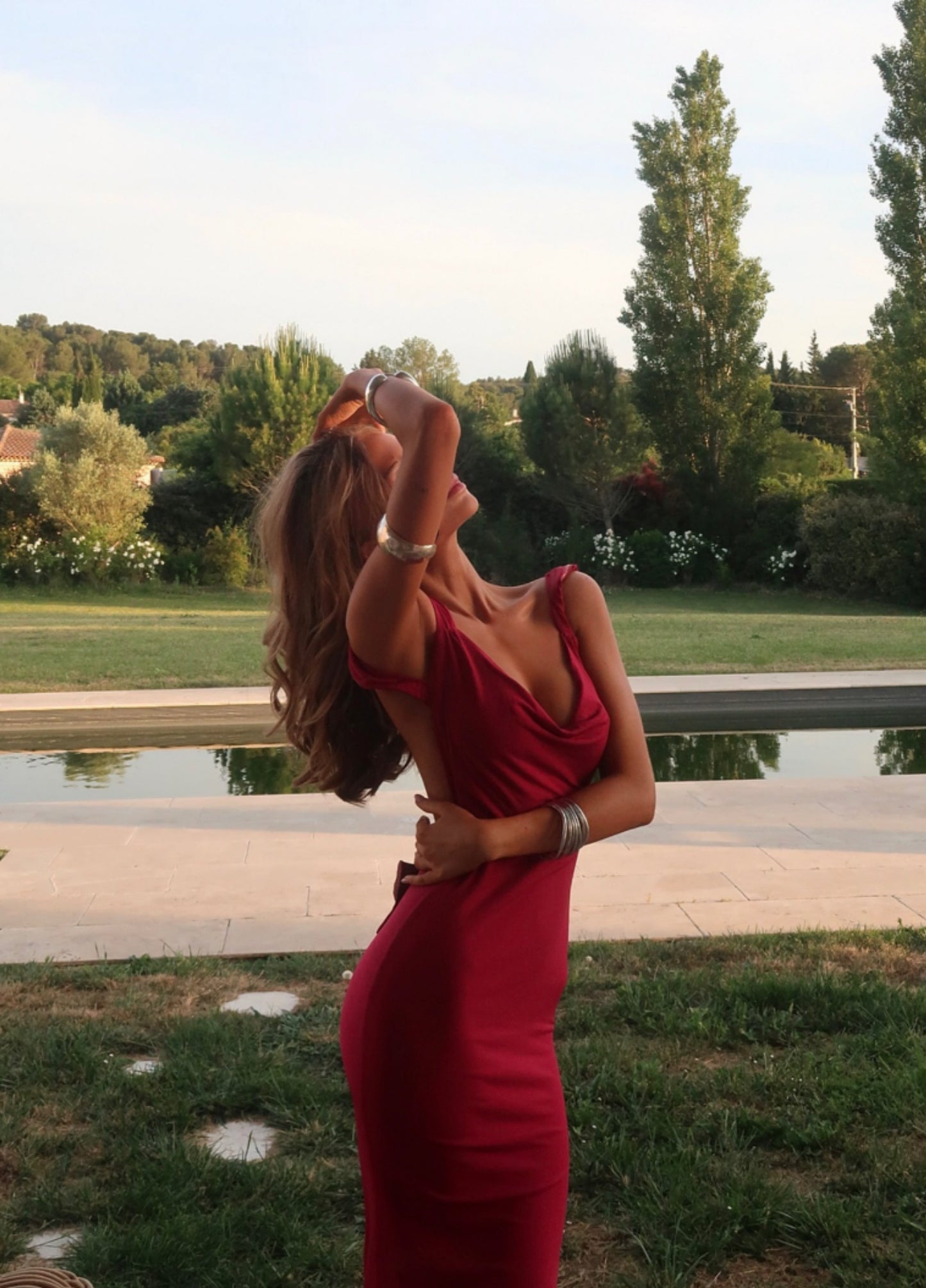 Marina Maxi Dress - Red