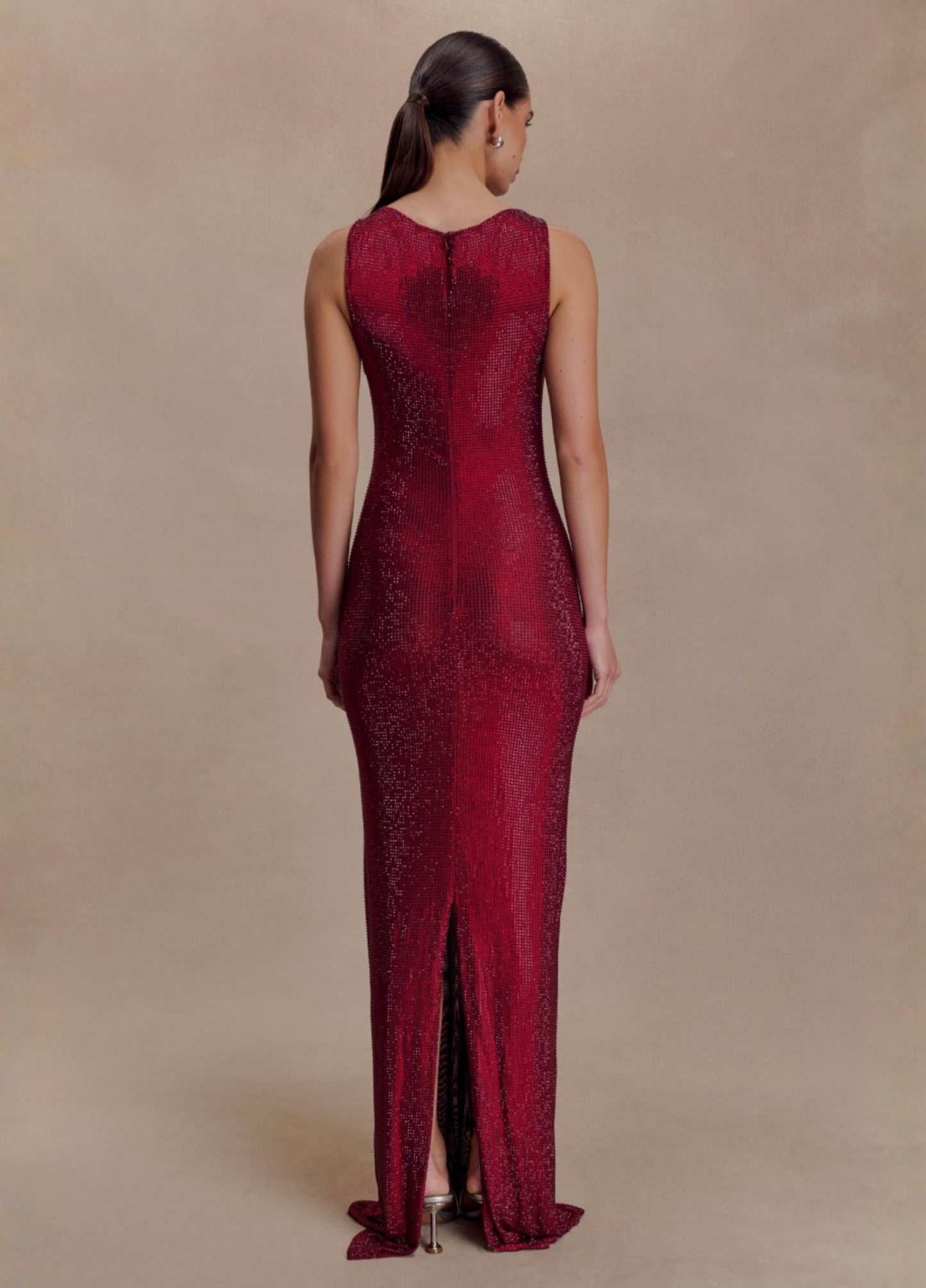 Noctra Maxi Dress - Wine