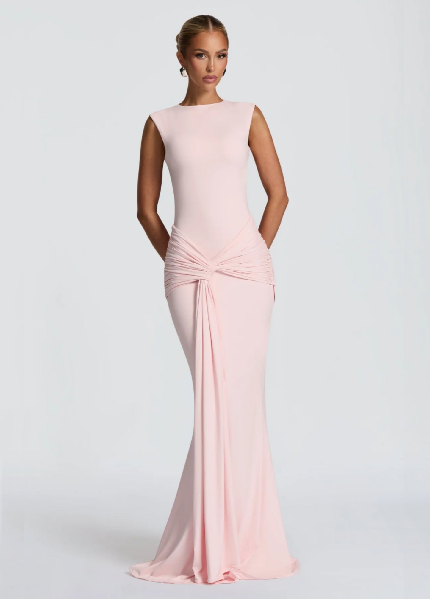 Noelle Maxi Dress - Blush