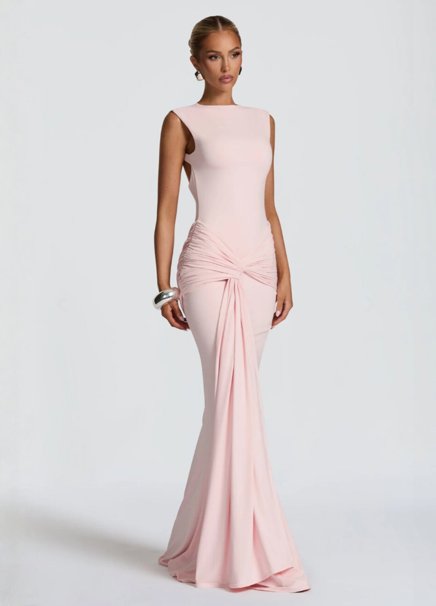 Noelle Maxi Dress - Blush
