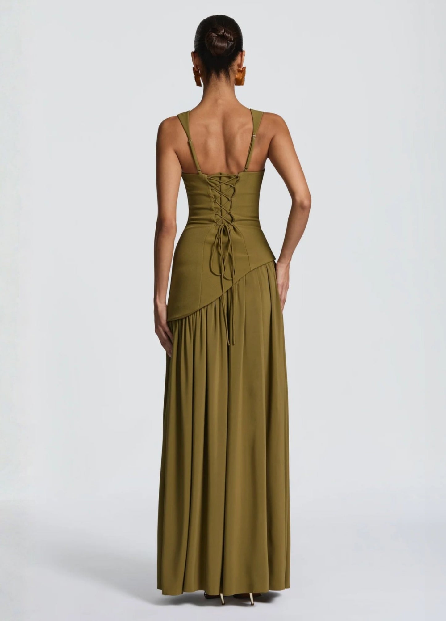 Sabine Maxi Dress - Olive