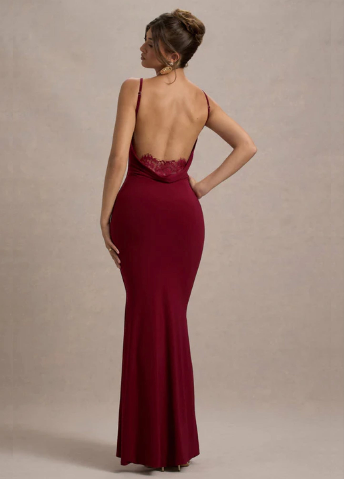 Saphira Maxi Dress - Wine