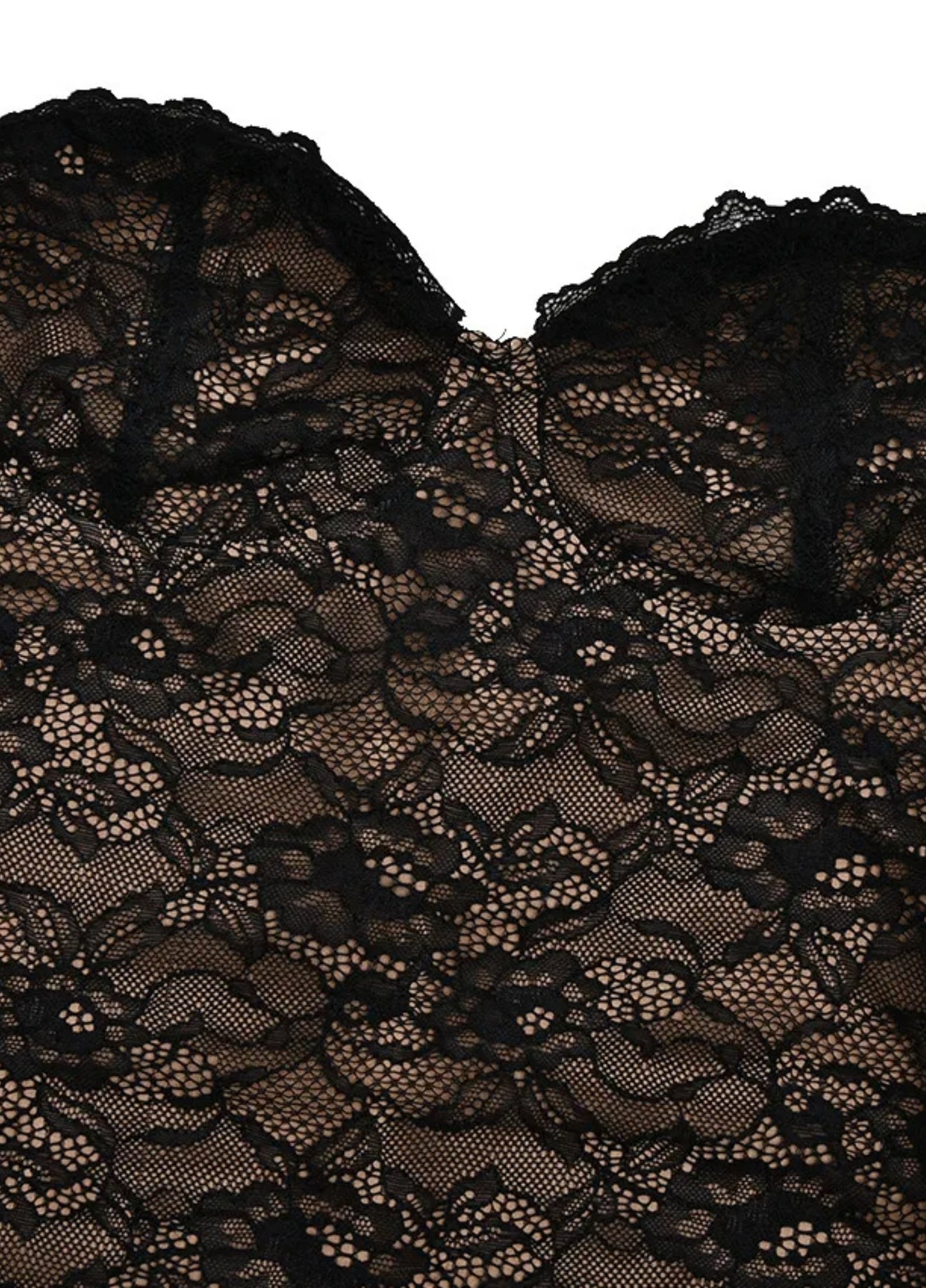 Vesper Lace Maxi Dress - Black